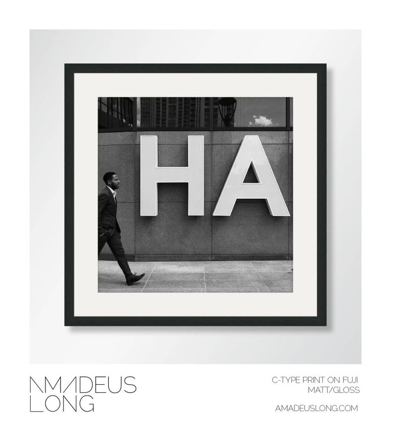 Typography Wall Art, Home Decor, Wall Decor, Art Print, London Print, Typography Print, Street Art, Black and White Photo Print, Unframed image 3