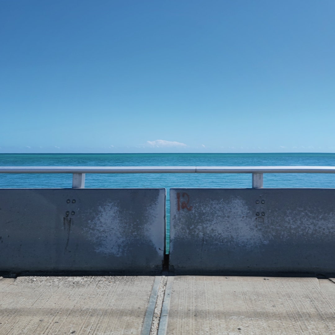 Marathon, Florida, Florida Keys Print, Minimalist Print, Seascape ...