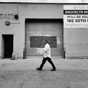 Brooklyn Print, Brooklyn Photography, Brooklyn Wall Art, Black And White, Street Photography, Classic Photography, New York Print, NYC Art