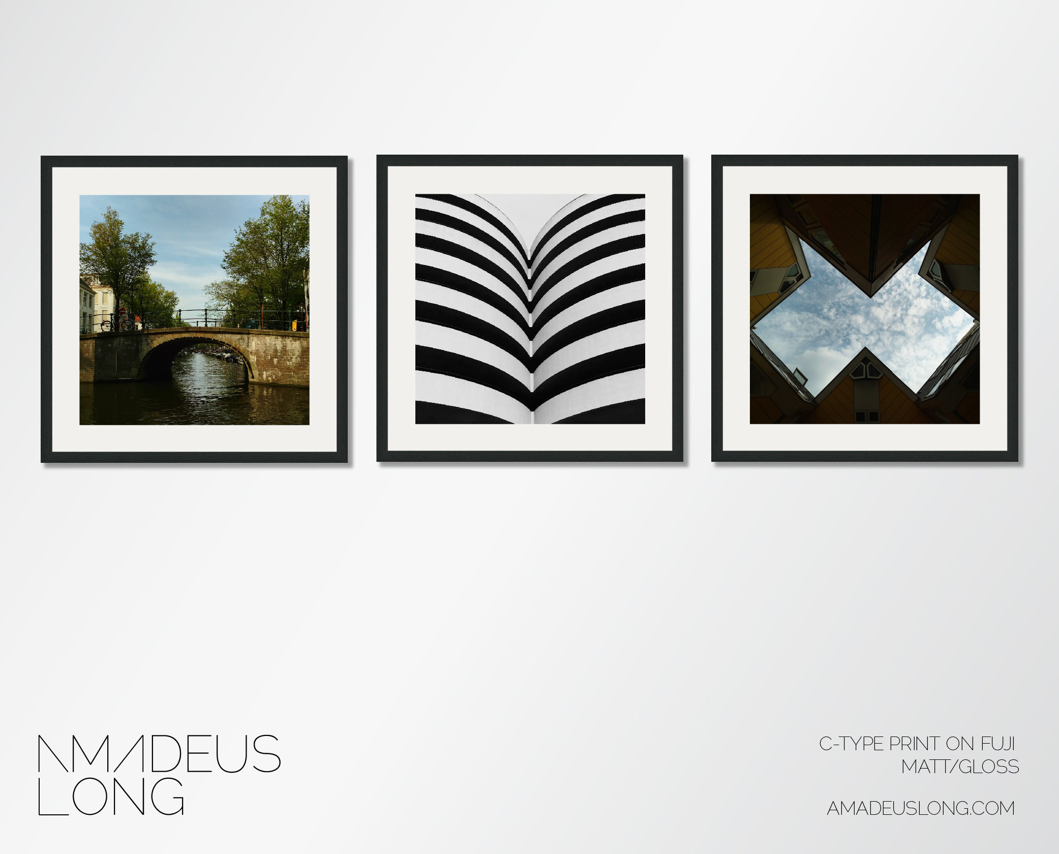 The Netherlands Collection Set of 3 Netherlands Photography Prints