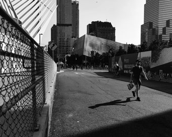Tribeca Print, Manhattan, New York, New York Street Photography, New York Wall Art, NYC Print, Street Photo, Black And White, New York City