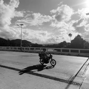 Baganga, Davao Oriental, Davao Print, Philippines Photography, Philippines Print, Philippines Wall Art, Travel Photography, Motorbike Print