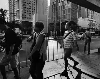 Bangkok Photography, Bangkok Print, Bangkok Wall Art, Thailand Print, Thailand Photography, Black And White, Street Photography, Thai Print