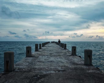 Koh Rong, Cambodia, Cambodia Print, Cambodia Wall Art, Koh Rong Photography, Cambodia Photography, Pier Print, Serene Wall Art, Peaceful Art