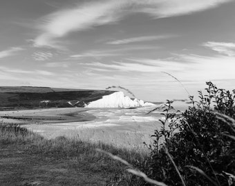 Sieben Schwestern Druck, Seven Sisters Fotografie, Birling Gap, East Dean, Eastbourne, Seaford, Friston, Cuckmere, Westdean, Naturfotografie