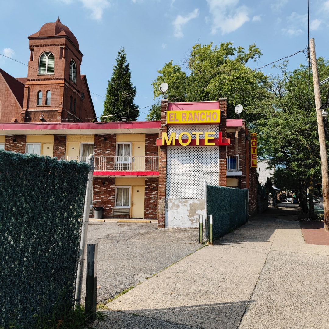 Motel Print, the Bronx Print, New York Photography, Ghetto Print, Gun
