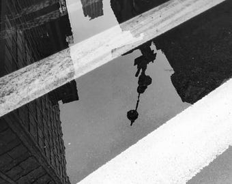 Times Square Puddle Reflection - Etsy
