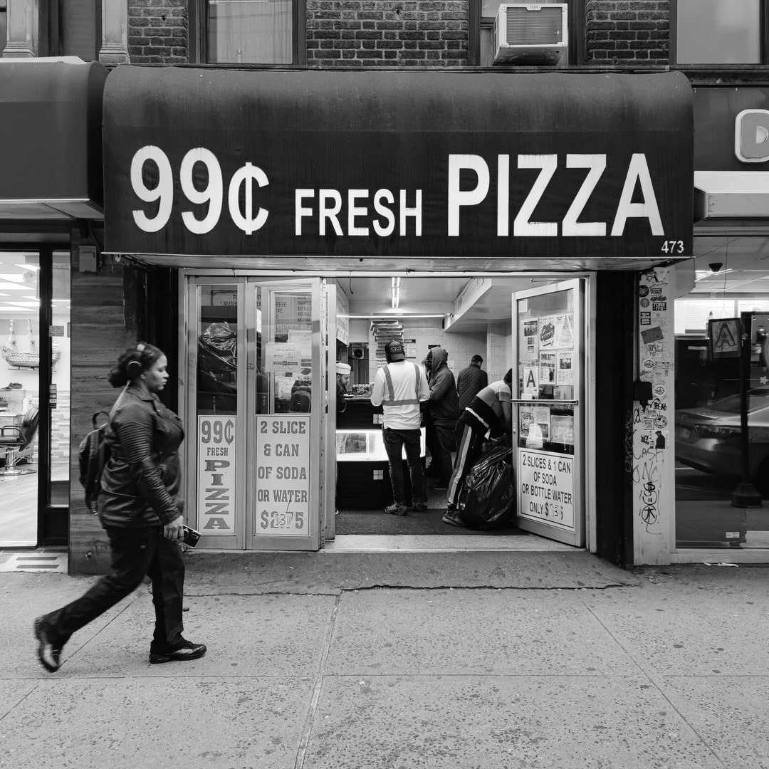 99 Cent Fresh Pizza, New York Photography, New York City, Manhattan