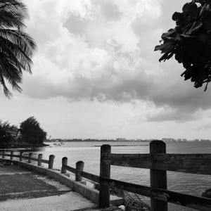 Puerto Rico Print, Puerto Rico Photography, Puerto Rico Wall Art, Loiza Print, San Juan, Travel Photography, Black And White, Loiza PR, Sea
