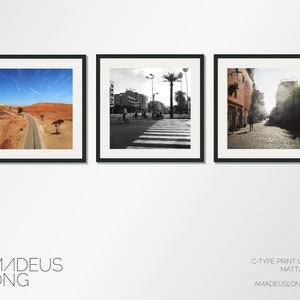 The Morocco Collection: Set Of 3 Morocco Photography Prints, Morocco Print, Morocco Photography, Morocco Wall Art, Morocco Decor, Marrakesh