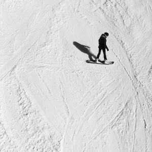 Winter Sports, Snowboard Print, Snowboarding, Snowboarding Print, Snowboarding Art, Snowboarding Gift, France, Vallandry, Winter Sport Print