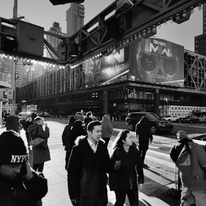 Port Authority, Manhattan Print, New York Photography, NYC Print, New York Print, Street Photography, Cityscape, New York Cityscape, Midtown