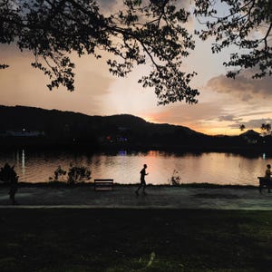 Koh Samui, Thailand Print, Thailand Photography, Thailand Wall Art, Koh Samui Photography, Koh Samui Sunset, Ko Samui,, Sunset Over Lake