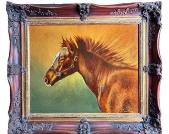 Little Valley Pony- Original Oil Panting by Rebecca Mann