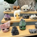 Mystery Crystal Buddies, Crystal Friend, Healing Crystal, Crystal Face, Home Decoration, Gifts for her, Gifts for him (C21-C27)