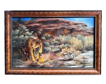 Mountain Mann- Original Oil Panting by Rebecca Mann