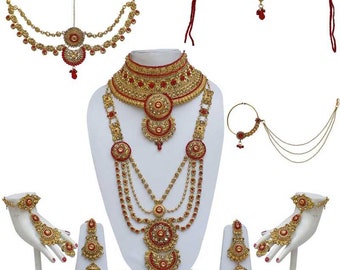 Dulhan Jewellery Set - Etsy