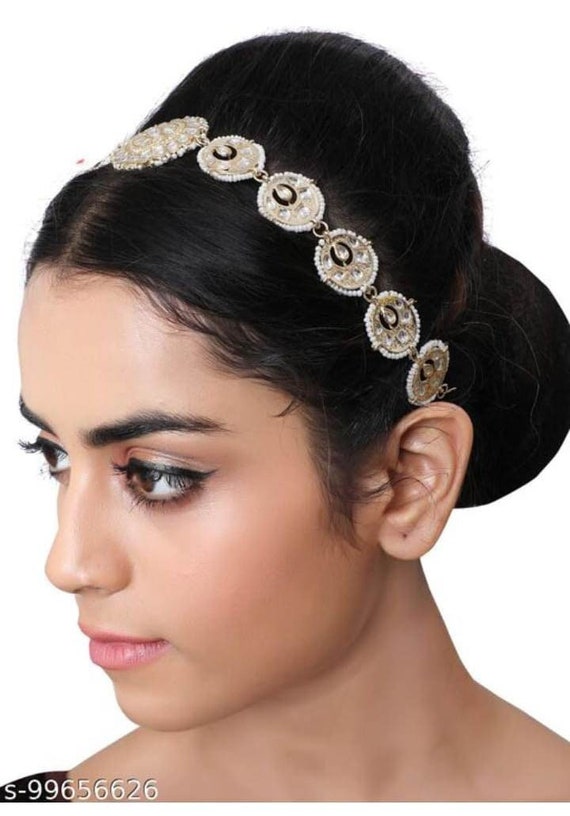 Buy South Indian Bridal Temple Matha Patti Mangtika Online – Silvermerc  Designs