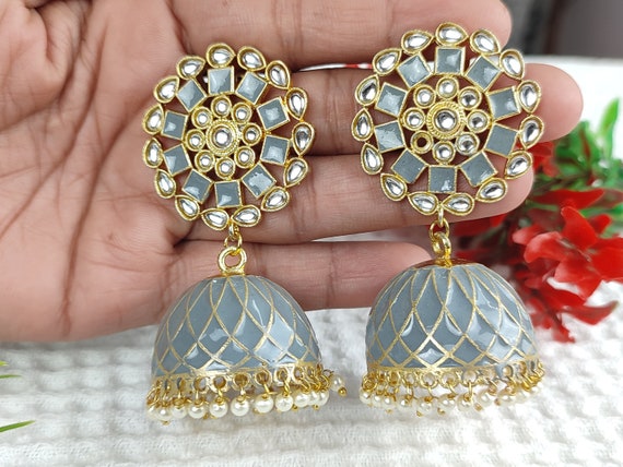 Jodhpuri jhumka deals design