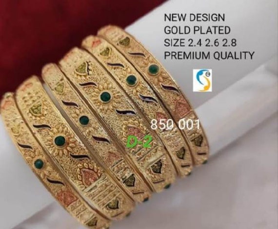 New style sale gold bangles