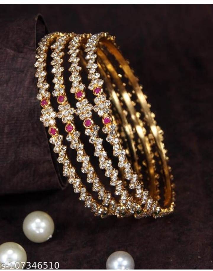 Stone bangles with price deals