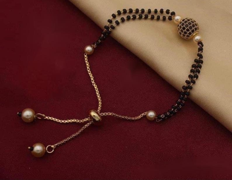 Mangalsutra anklet deals
