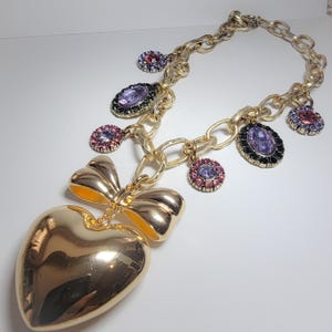 Coquette Chunky Charm Necklace