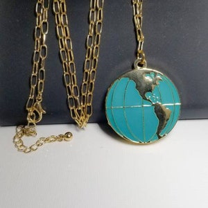Globe Locket Necklace