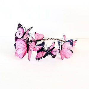 Strawberry Shortcake Pink Butterfly Crown image 5