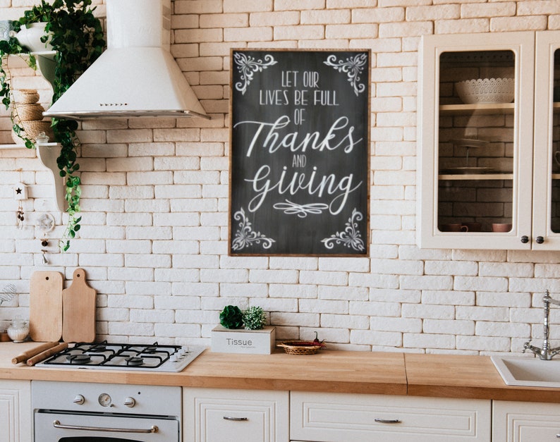 Fixer Upper Fall Deko Thanksgiving Bauernhaus Deko Schild | Etsy