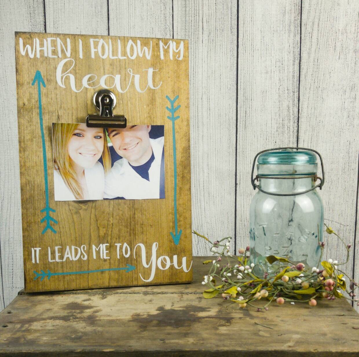 Boyfriend Picture Frame Valentines Day Gift for Boyfriend Etsy