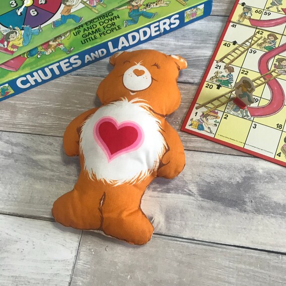 Tenderheart Carebear Pillow 80s Diy Stuffed Carebear Etsy