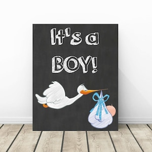 Es ist ein Junge Chalkboard, Geschlecht offenbaren Mutterschaft Bilder Prop, Babyparty Schilder, Zeichen, Gender Ankündigung Foto Prop, Baby Boy Reveal Schilder,