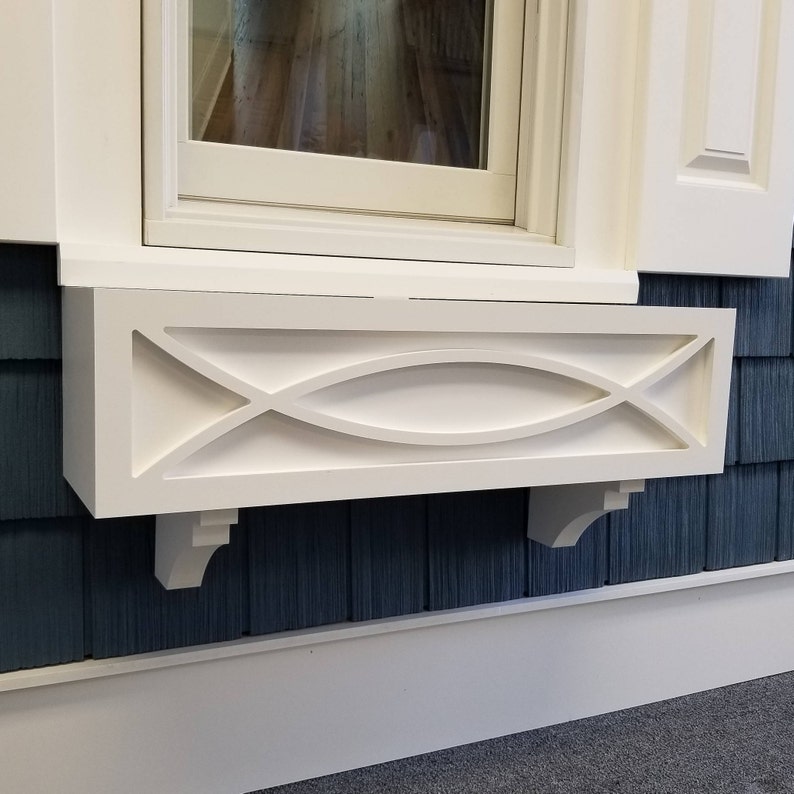 PVC Window Flower Box No rot flower window boxes Etsy