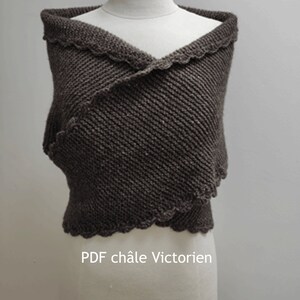 PDF Victorian shawl - Outlander shawl pattern