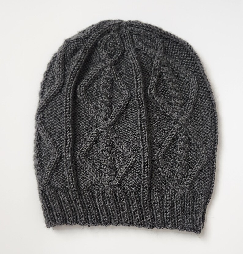 Cabled Hat Knitting Pattern | Beginner Friendly (digital Download) - Etsy