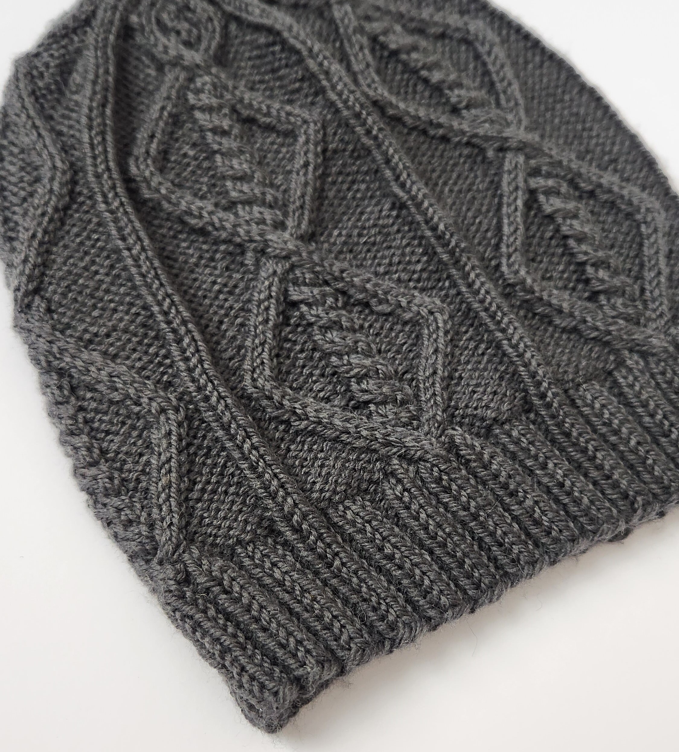 Cabled Hat Knitting Pattern | Beginner Friendly (digital Download) - Etsy