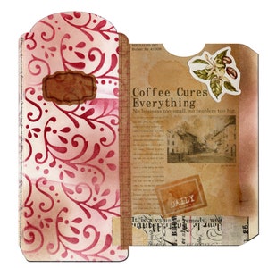 Money Gift Envelope for Coffee Lovers - Printable Template
