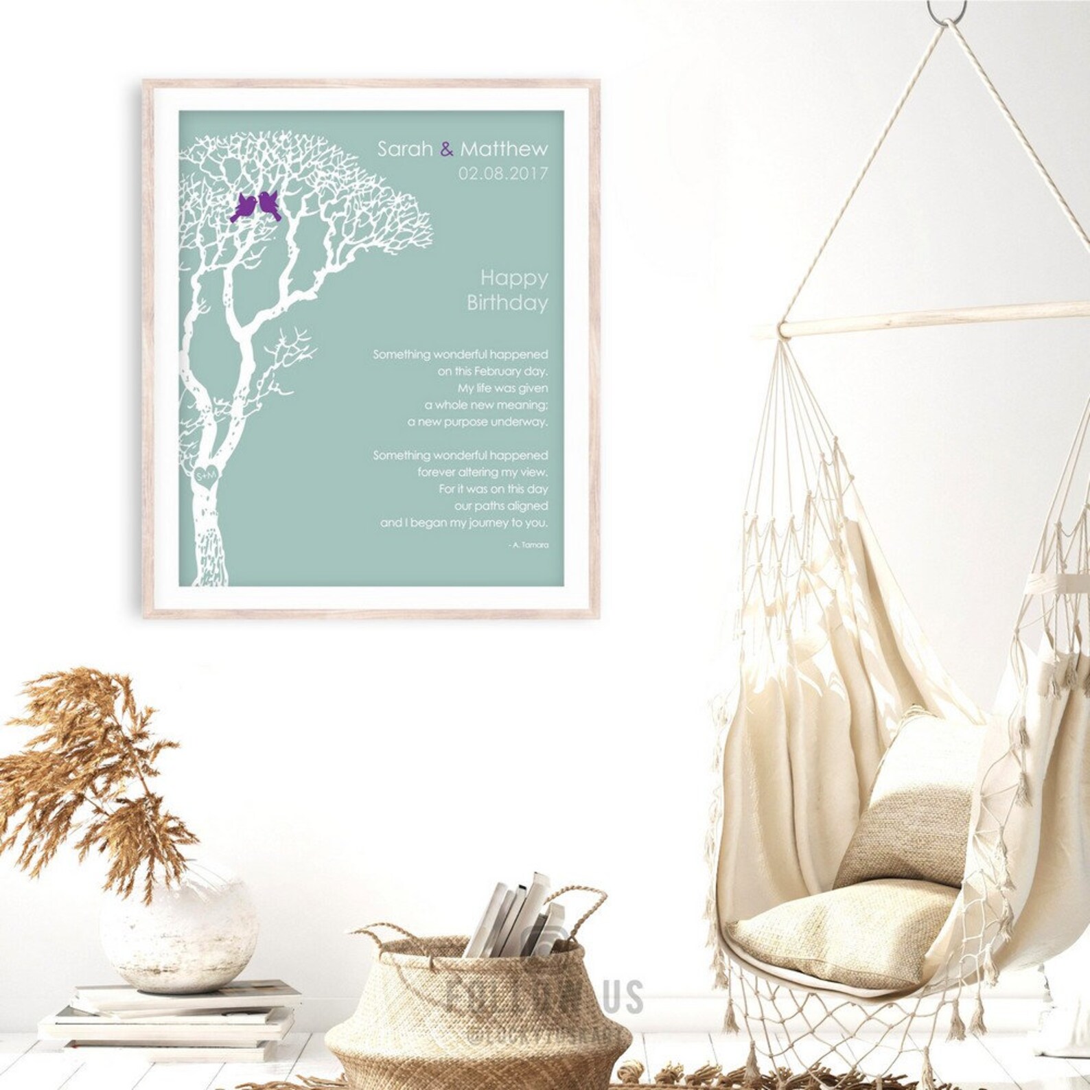 February Birthday Love Poem Personalized Happy Birthday Gift Etsy February Birthday Love Poem Personalized Happy Birthday Gift Etsy