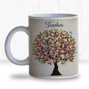Teacher Gift, Personalized Coffee Mug for Teacher, End of Year Gift, Thank You Gift Rita Pierson Quote, End of School Gift for Teacher M1321