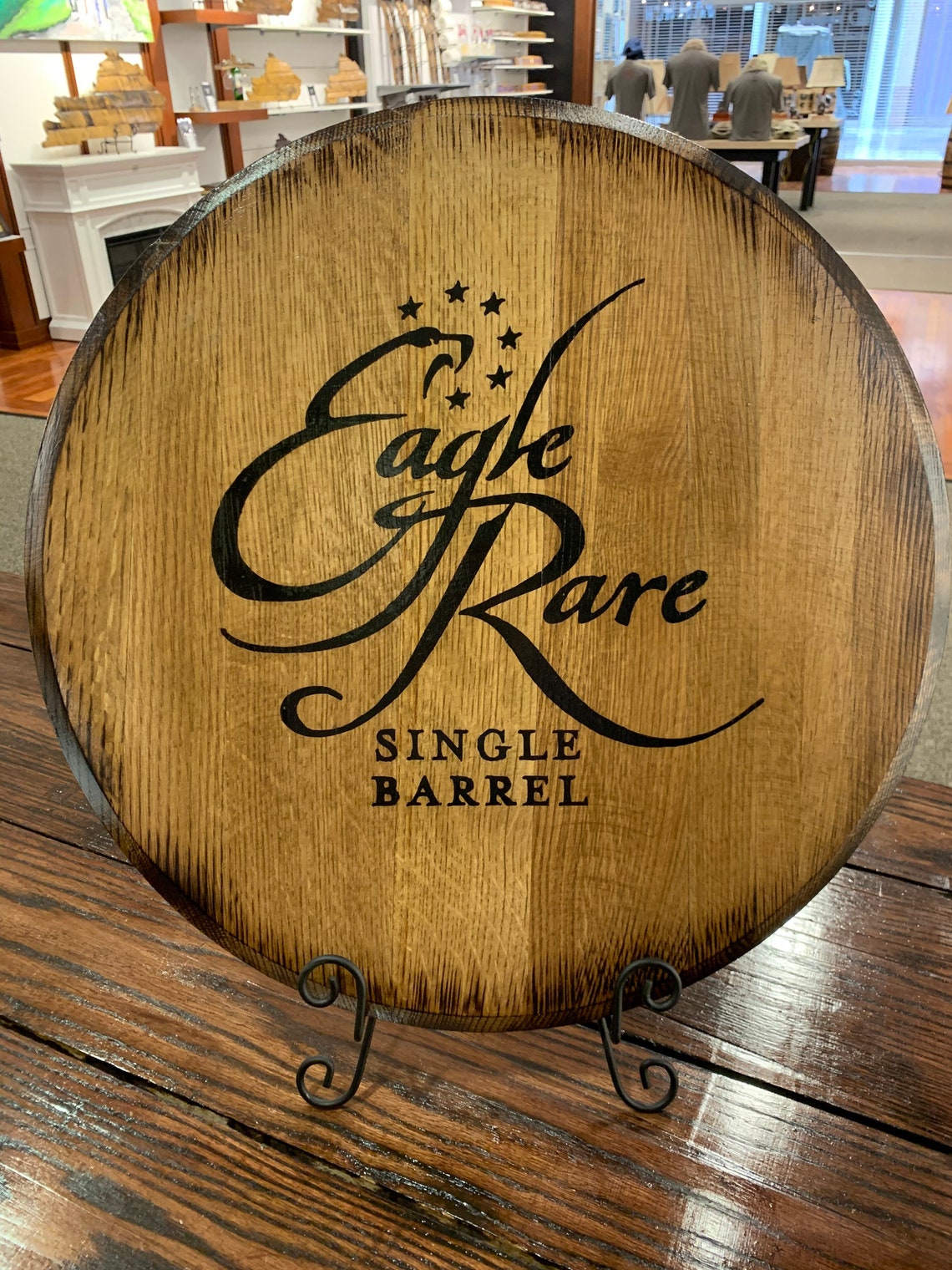 Eagle Rare Bourbon Barrel Head Etsy