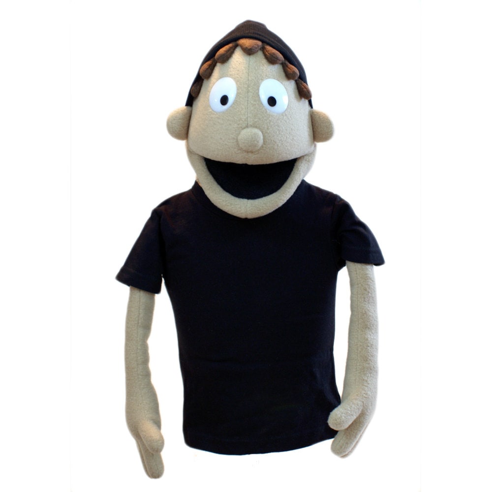 Peluche Jeffy Puppet, Peluche Jeffy Hand Puppet, cadeau pour enfants adultes