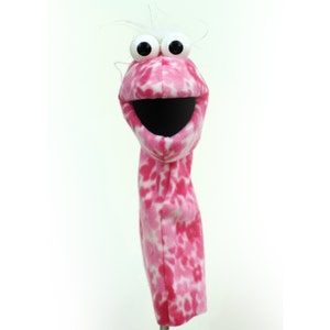 Hand Puppet - PINK Flower Print Playful Puppet Pal™