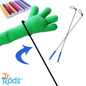 BLUE Puppet Arm Rods Pair - Jr. Rods™