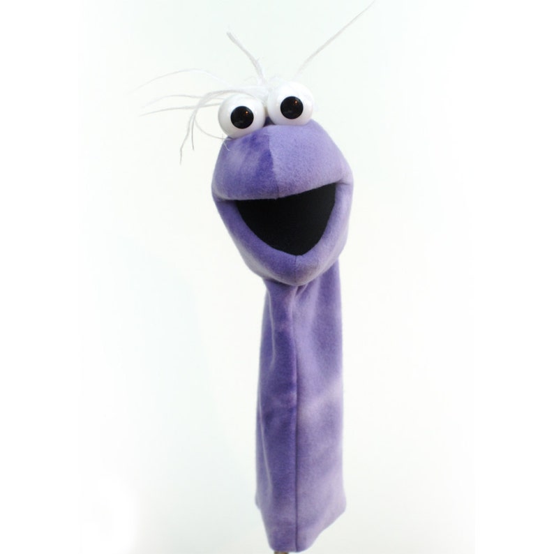 Hand Puppet PURPLE Tiedye Playful Puppet Pal™ Etsy