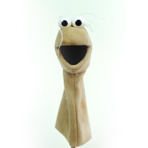 Hand Puppet - TAN Tie-Dye Playful Puppet Pal™