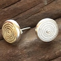 Sterling Silver Ndoro Earrings, Symbols of Wealth and Status in Ancient Zimbabwean Culture product logo
