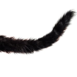 Moving Cat Tail, Animatronic , Wagging, 11 moves. App controlled! Great for cosplay or fursuit tail! We customize it for u electric tail