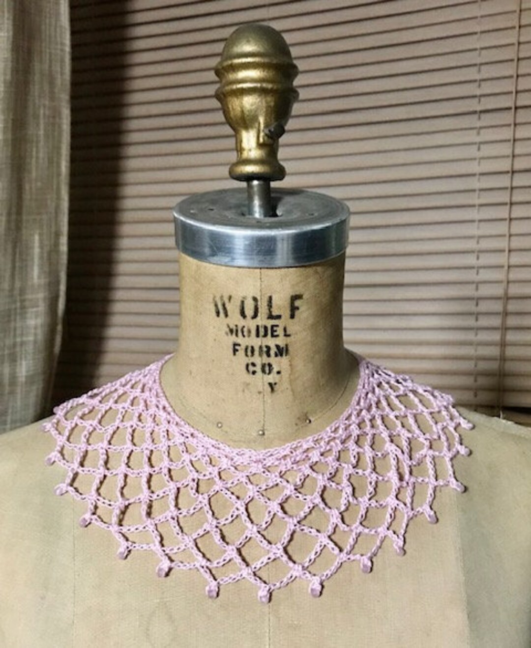 RGB Inspired Beaded Lace Dissent Collar Etsy