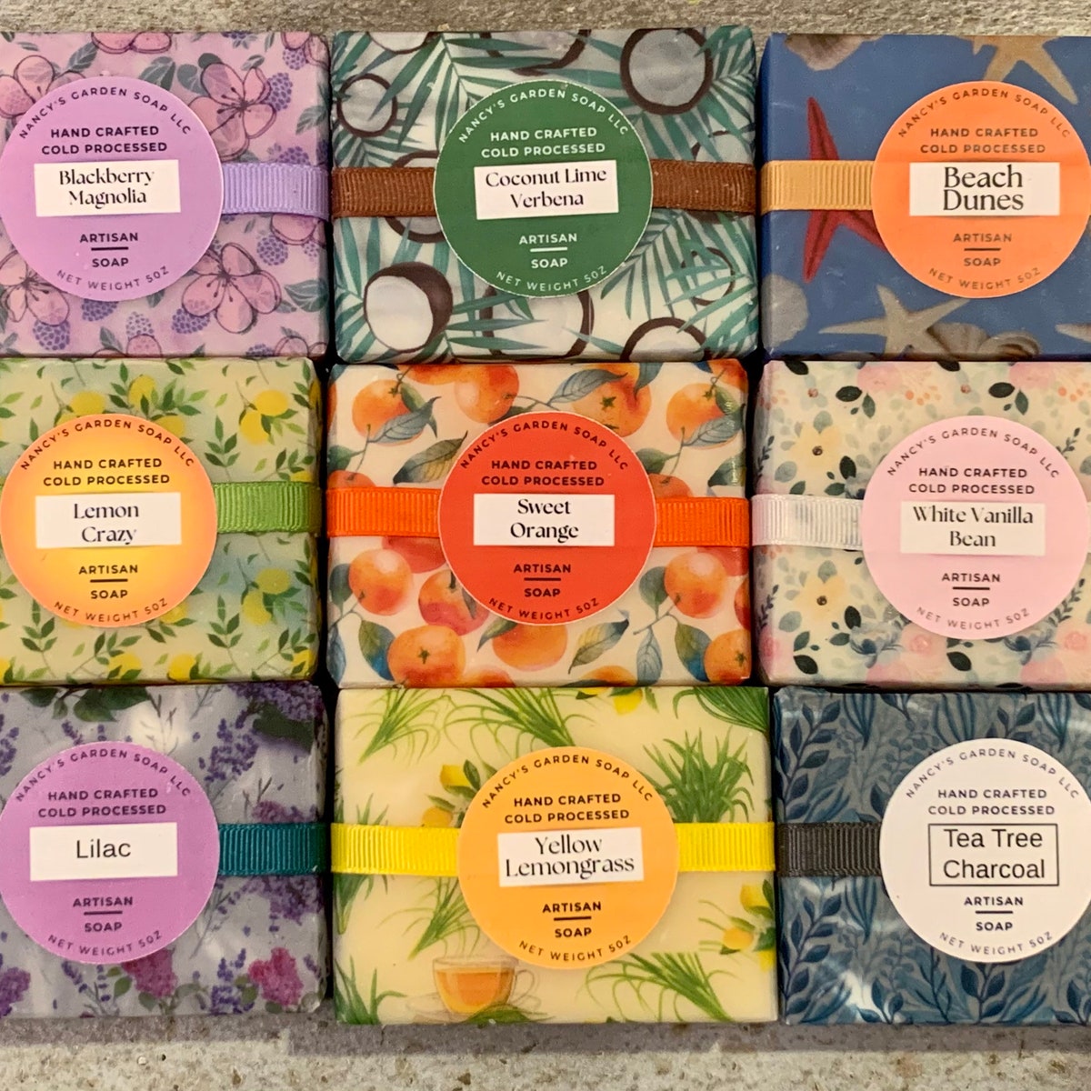 Handmade Artisan Soap Bar (any scent)